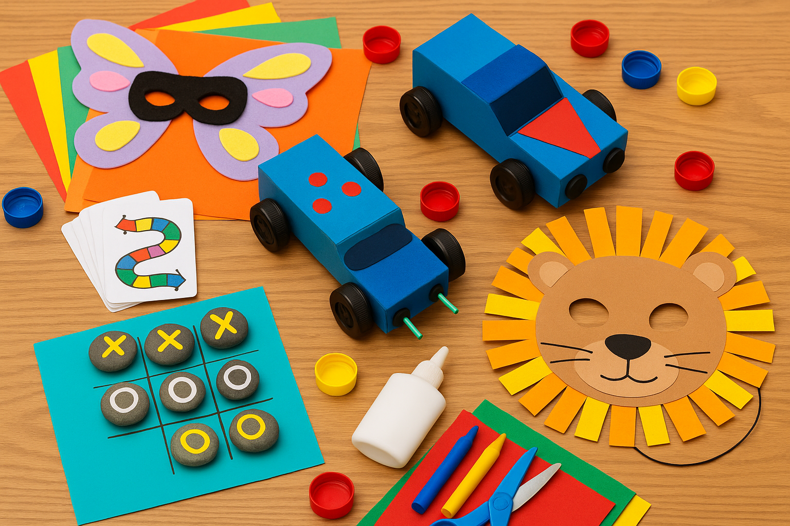 Crafts for Children’s Day: Creating Toys, Games, and Costumes